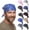 10 Colors, variant on 6 Pcs Men's Skull Cap Bandana Hat Breathable Helmet Linner Beanie, Gift for Men, Breathable, Quick-drying, Adjustable