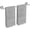 Brushed Nickel, variant on PETGLE Polished Chrome Hand Towel Bar, 9-Inch Towel Racks for Bathroom Wall-Mounted, SUS304 Stainless Steel Towel Rod (Total Length 11-Inch)