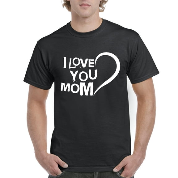Artix - Men's T-Shirt Short Sleeve - I Love You Mom