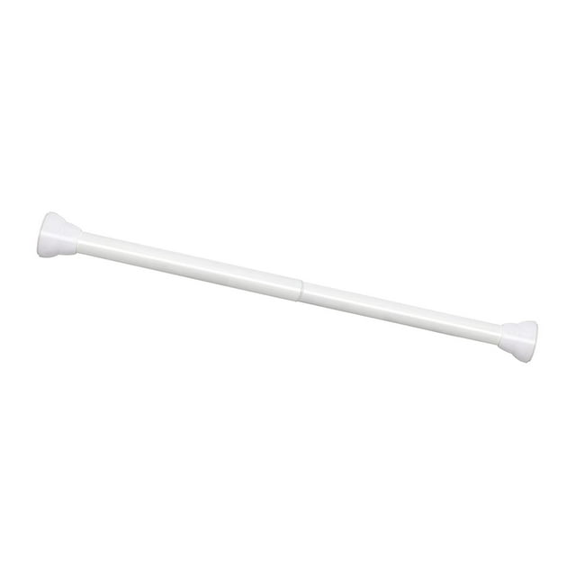 Tringle de Rideau de Douche, Tringle à Rideau à Tension à Ressort, Tringle Suspendue Extensible Sans Perçage pour Salle de Bain et Garde-Robe, Tringle de Douche Réglable 33 50 cm pour Maison et Bureau