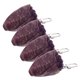 thumbnail image 5 of unbranded 4Ud Llavero De Comida En PVC Morado Creativo Para Llaves Y Accesorios De, 5 of 8