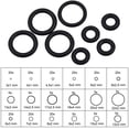 thumbnail image 4 of 225PCS 18 Tailles Caoutchouc O-Ring Assortiment Kit, 3mm-22mm Joint Universel O-Rings Assortiment, Robinets de Climatisation de Réparation de Véhicule, 4 of 5