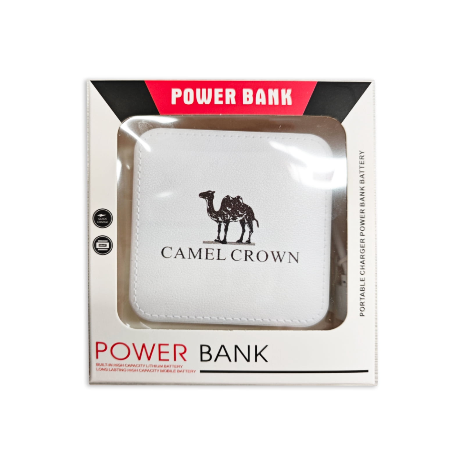 CAMEL CROWN 3000mAh Portable Battery, Power Bank with  LED Indicator