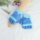 thumbnail image 2 of Guantes sin dedos Minnieouse accesorio de ropa Convertible de medio dedo Azul claro, 2 of 6
