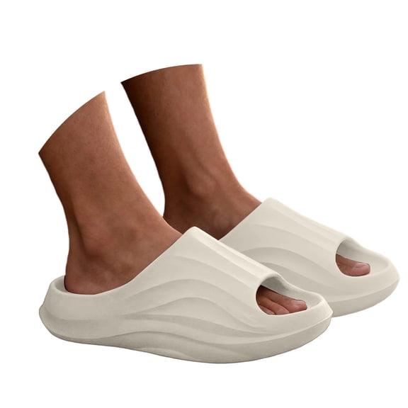 jiaxiM Arch Support Slippers Women Non Slides Women Breathable Open Toe Thick Sole Sandals for Women 2026 for Bathroom Indoor Outdoor Beach