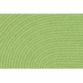 thumbnail image 2 of Green Rug Braided Solid Color, 2-Foot by 6-Foot Oval Soft Kids/Nursery Carpet, 2 of 4