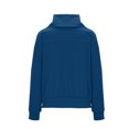 thumbnail image 6 of WFJCJPAF 2025 New Product Blouses for Women Plus Size,Fashion Women's Casual Long Sleeve Turtleneck Ladies Solid Zipper Tops Blouse - Blue L, 6 of 8