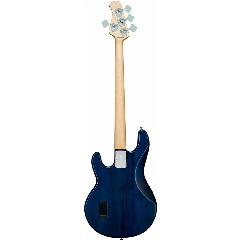 【10926】 Sterling Ray4 satin Blue Sterling By Music Man StingRay RAY4 Bass Guitar - Blue Satin