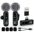 thumbnail image 1 of Micrófono Lavalier inalámbrico GoorDik USB C para Android, 1 of 4