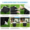 thumbnail image 3 of Rocita Foldable Ice Bath Tub compatible with Water Chillers, Portable Cold Plunge with Cover for Athletes and Adult, 3 of 9