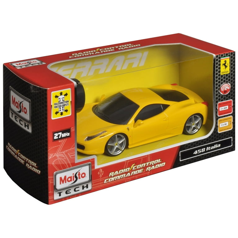 Maisto R/C 1:24 Scale Ferrari 458 Italia Radio Control Vehicle