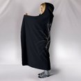 thumbnail image 4 of Black Cat Hooded Blanket, 4 of 5