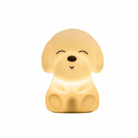 

Color-Changing Children S Night Lights Rechargeable Silicone Baby Night Lights Cute Baby Bedroom Lights (Puppies)