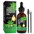 thumbnail image 1 of 1-3pcs 100% Pure Organic Castor Oil for Eyelashes Eyebrows Hair Growth Body Care Oil, 1 of 5
