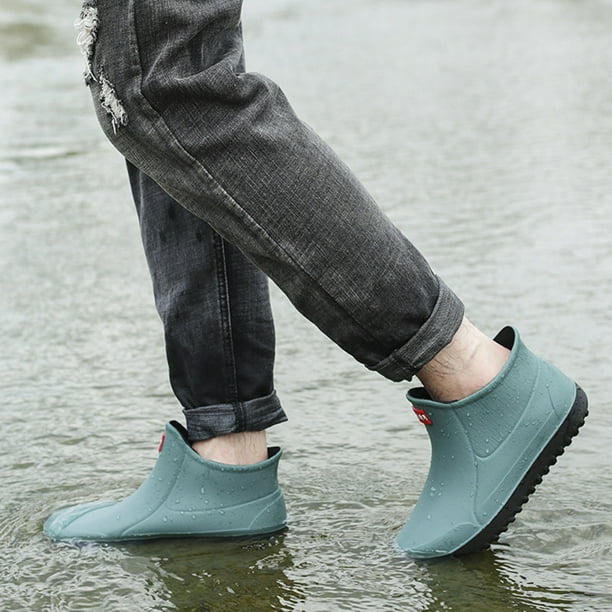 Bottes En Caoutchouc Imperméables Pour Femmes, Bottes De Pluie Colorées, Chaussures D'eau Antidérapantes De Jardin, à La Mode, 35-40, Automne – Acheter Les Meilleurs Produits Dans La Boutique En Ligne
