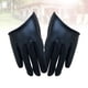 thumbnail image 3 of 1 par de guantes de poliuretano para mujer, guantes de banquete, guantes de media palma, guantes de dedo para actuación de baile para adultos (negro), 3 of 7