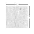 thumbnail image 2 of R60 - Country Wheat Foam Glue-up Ceiling Tile in White Heron (259.2 Sq.ft / Pack) - 96 Pieces, 2 of 4