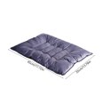 thumbnail image 3 of Short Pile Pet Mat with Ties Cushioned Gripped Bottom Non Slip Crates Furniture for Cats Small Dogs Indoor Soft Washable All Seasons Bed, 3 of 6