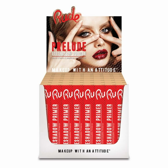 RUDE Prelude Eyeshadow Primer Paper Display Set, 48 Pieces