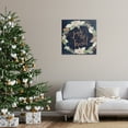 thumbnail image 3 of Stupell Industries Joy To The World Holiday Painting Gallery Wrapped Canvas Art Print Wall Art, 30 x 30, 3 of 8