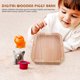 thumbnail image 3 of GOOHOCHY Alcancía de madera irrompible para niños, caja de ahorro con forma de figura, 3 of 8