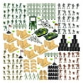 thumbnail image 4 of 250xArmy Figuras De Acción War Soldiers Battlefield Accessories Zulema Juguetes de construcción, 4 of 8