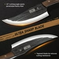 thumbnail image 2 of HOSHANHO 6 Inch Viking Knife, High Carbon Steel Japanese Kitchen Chef Knife, Hand Forged Butcher Knife for Meat Cutting, Multipurpose Cooking Knives for Home & Camping & BBQ C101, 2 of 3