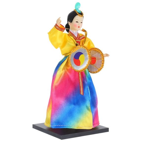 STRANDCHIC Korean Doll Figurine Multi Cloth 1Pack