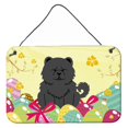 thumbnail image 1 of "Treasures Easter s Chow Black Metal Print, 8"" H x 12"" W" Caroline's Treasures BB6143DS812, 1 of 1