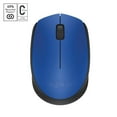 thumbnail image 1 of Logitech M170 1000DPI Wireless Optical Mouse - Blue, 1 of 9