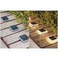 thumbnail image 4 of Lámpara solar de tierra, luz solar de jardín IP65, iluminación solar impermeable con lámpara de seguridad de encendido/apagado automático (paquete de 2, blanco cálido 3000 K), 4 of 5