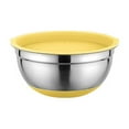 thumbnail image 2 of Sioweci Mixing Bowl with Lid Set Large Capacity Non-Slip Bottom Polished Surface Easy to Clean Salad Bowl Kitchen Food Storage Organizer Style E, 2 of 13