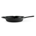 thumbnail image 2 of Tramontina Mesa Enameled Cast Iron Skillets, 10 Inch Frying Pan - Black, 2 of 8
