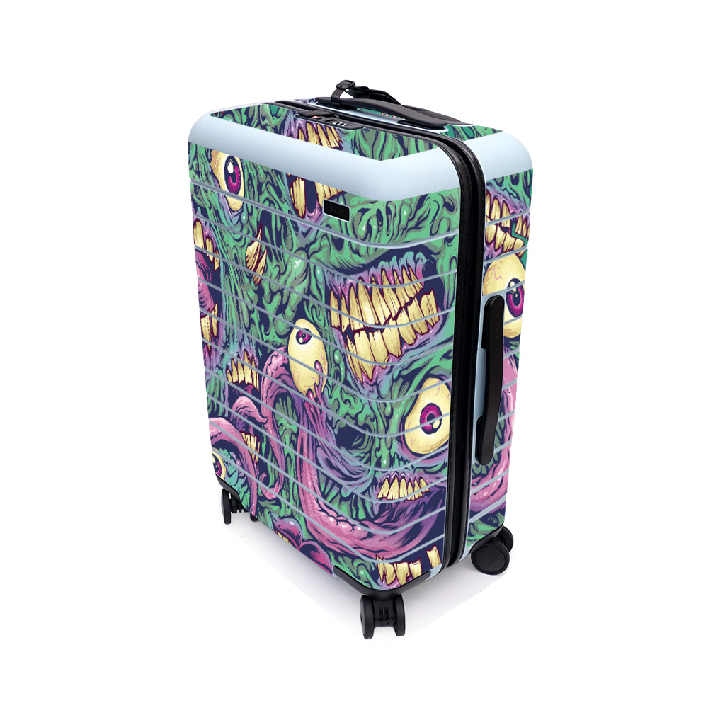 Abstract Skin For Away The Bigger CarryOn Suitcase Protective, Durable, and Unique Vinyl