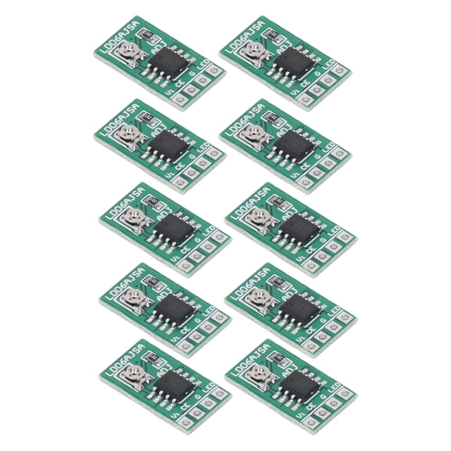 Placa de control PWM, 10 piezas, corriente constante, ajustable, módulo controlador LED, rendimiento comprobado