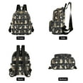 thumbnail image 2 of WOBOGO Lazy Cat Backpack Durable Lightweight Shoulder Bag Built-in Laptop Sleeve and Multiple Utility Compartments, 2 of 7
