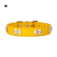 thumbnail image 4 of Greeniant elegante con hebillas ajustables y con forma de hueso fácil de limpiar para perro Suministros para perros oro METRO, 4 of 6