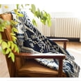 thumbnail image 3 of SHELLTON Cozy Stylish Cotton Cable Knitted Throw Blanket For Sofa Bedding Home, 3 of 7