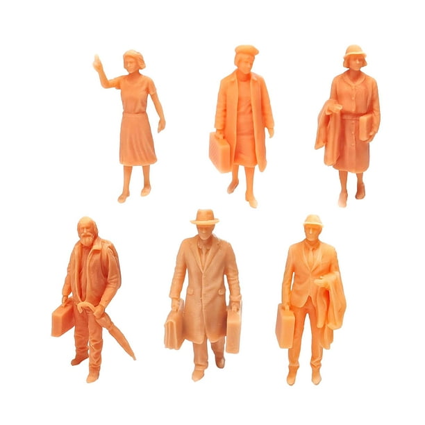 Personnes Figurines Figure Modèle pour 1/25 Échelle Scène Décor