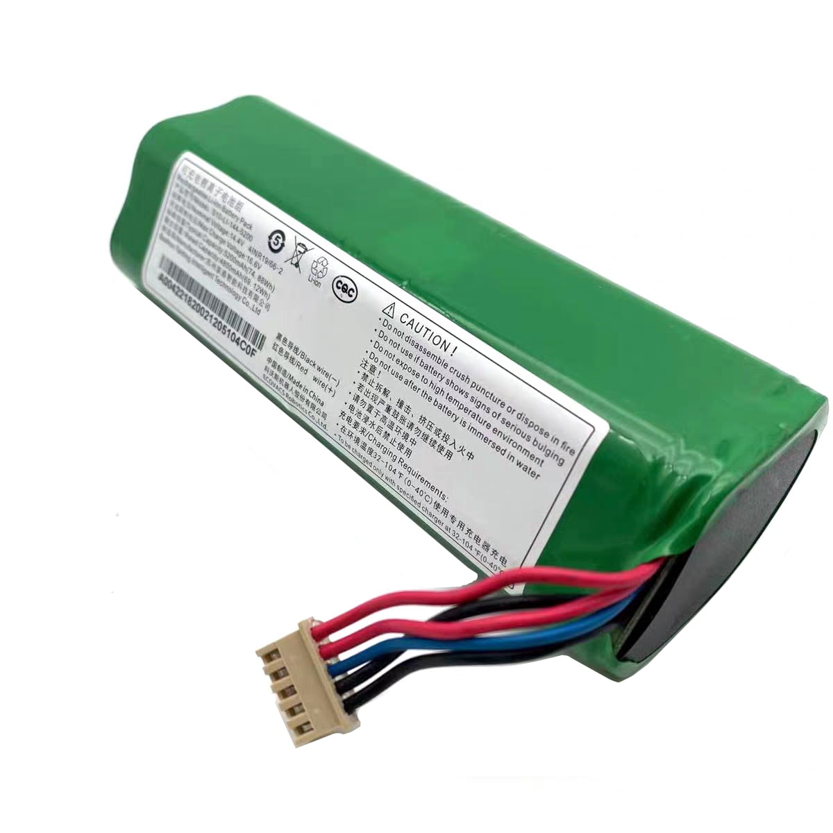 New Battery S10-LI-144-5200 For Ecovacs Deebot OZMO 950 T5 T8 MAX T9 AIVI T10 T20 Omni X1 Robot Vacuum