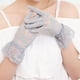 thumbnail image 3 of Guantes de verano negros de encaje cortos para montar a caballo con protección solar, guantes de boda para novia, 3 of 6