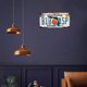thumbnail image 4 of Hogar resistente a la intemperie Retro Chic letras signo hierro pintura pared dibujo plantillas, 4 of 7