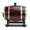 thumbnail image 1 of 1 Pce Ensemble de Barils de Vin Rouge Cave à Vin Bar à Pub Seau de Stockage de Bière (3 Litres), 1 of 8