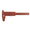 thumbnail image 2 of Zedker 80mm Mini Plastic Student Sliding Vernier Caliper Gauge Measurement Tool Clearance, 2 of 4