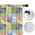 thumbnail image 4 of Pioneer Flower Floral Print Pattern Teens Curtains,Teens Insulated Curtains Set Of 2,Bedroom Essentials,Toddler Room Decor 42"x84", 4 of 5