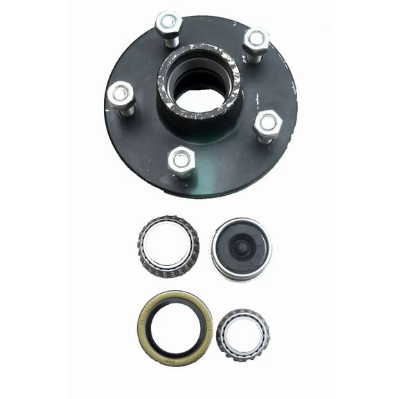 1- 5x4.75 Idler Hub with 3500# Bearing Kit fit  for Replace Trailer Axle fits Dex ter ALKO