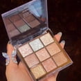 thumbnail image 1 of 9 Color Shadows for Eyebrows, Palette / Red, Matte and Glossy Eyebrows Sha d, 1 of 8