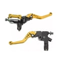 thumbnail image 1 of Manijas Ajustables Universales Para Moto Clutch Y Freno Dorado, 1 of 3