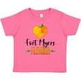 thumbnail image 3 of Inktastic Fort Myers Florida Orange in Heart Boys or Girls Baby T-Shirt, 3 of 5