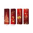 thumbnail image 4 of Christmas Wine Gift Bags (Festive Red) (Asstd) - Set of 12, 4 of 4